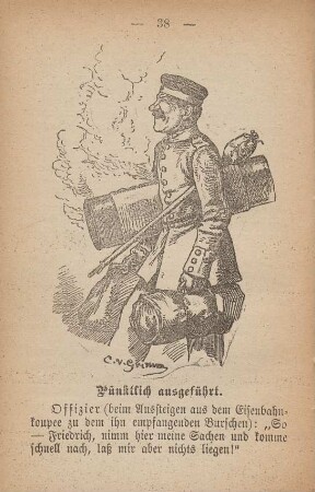 Pünktlich ausgeführt