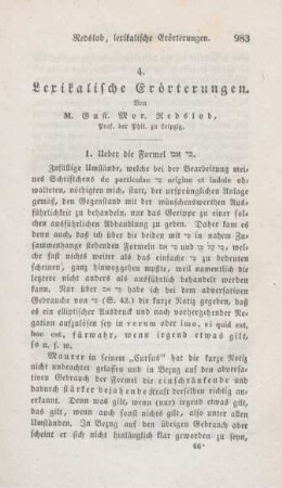 983-1024 Lexikalische Erörterungen