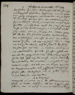 [Chelmsford]/Brentwood/Chelmsford/Witham/Colchester/Manningtree/Harwich 5. - 12. November 1710