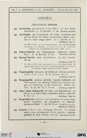 Amerika (Nr. 220-276)