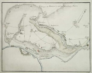 WHK 31 Krieg mit Frankreich 1792-1805: Plan des Gefechts bei Hochheim, 6. Januar 1793