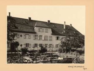 Beamtenwohnhaus, Hanau: Ansicht Garten