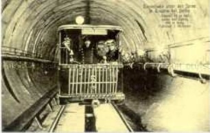Die Tunnelbahn unter der Spree (Nachdruck?)