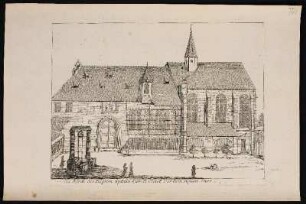 Die Kirch des Pilgrim Spitals zum H. Creuz vor dem Neuen Thor. - Heilig Kreuz, Nürnberg