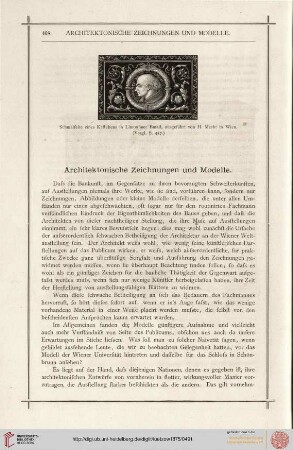 Architektonische Zeichnungen und Modelle