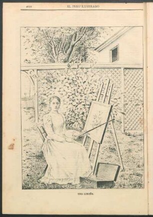 [Retrato de] Una limeña.