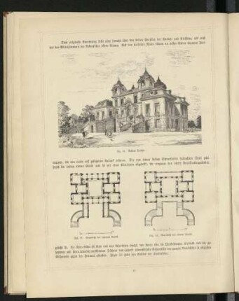 Fig. 51. Grundriß des unteren Stocks.