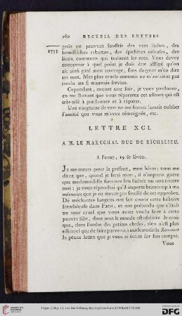 (Lettre XCI - C)