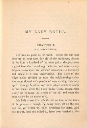 My Lady Rotha : a romance ; in 2 vol., 2