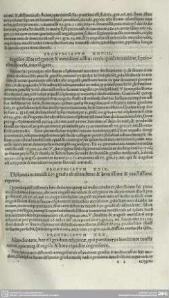 PRONUNCIATUM XXIX. Distantiam zenith a 90. gradu ab ascendente & brevissime & exactissime reperire.