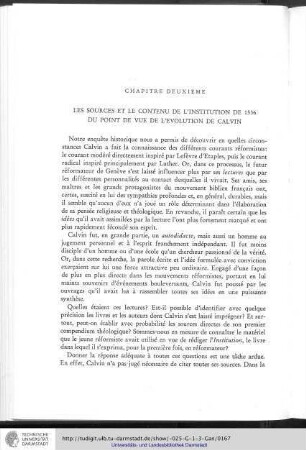 Article I. Les sources