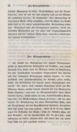 50-68 Zur Gesangbuchssache