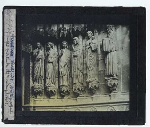 Amiens, Kathedrale Notre Dame : Westportal, Marienportal, Gewände