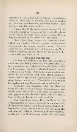 Der Land-Wehrgraben.