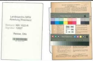 Entnazifizierung Otto Reisse , geb. 13.09.1877 (Verwaltungsangestellter)