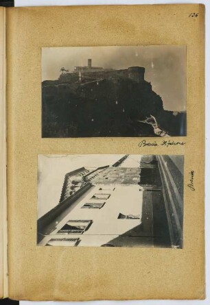 Castello di Brescia, Brescia: Ansichten (aus: Skizzen- und Fotoalbum 5)
