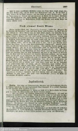 Noch einmal Louis Blanc