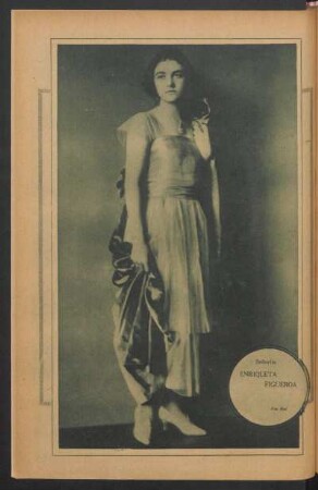 [Fotografía de] Señorita Enriqueta Figueroa