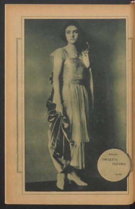 [Fotografía de] Señorita Enriqueta Figueroa