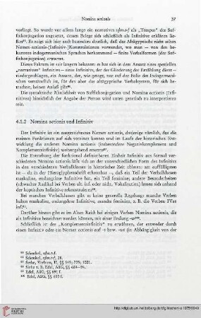 4.1.2 Nomina actionis und Infinitiv