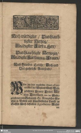 Abdankung : Abdanckung