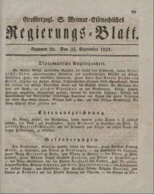 Nr. 39 : 25. September 1821