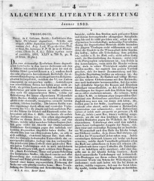 Wegscheider, J. A. L.: Institutiones theologiae christianae dogmaticae. Halle: Gebauer 1833