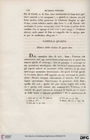 Capitolo quarto