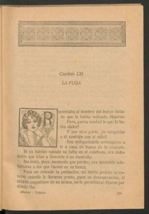 Capítulo LXI - La fuga
