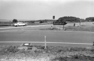 Planungen zur Verschiebung der Autobahnausfahrt Langensteinbach um 300 Meter in Richtung Stupferich