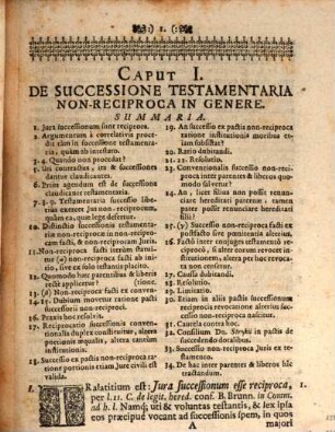 Disputatio Juridica Inauguralis. De Successione Claudicante. seu Jure Successionum Non-Reciproco. Inter Parentes Et Liberos. Ex Testamento & ab Intestato