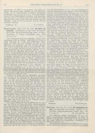 502-503 [Rezension] Hunzinger, August Wilhelm, Der apologetische Vortrag, seine Methodik und Technik