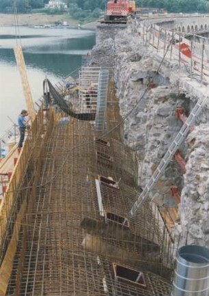 Ertüchtigung der Edertalsperre 1990 - 1995