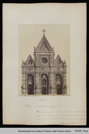Domfassadenentwurf 18 "Vedresti il vecchio stil rinnovellato Nel tuo disegno, se la man fedele Avesse l'inteletto assecondato"