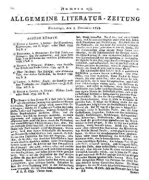 [Tieck, L.]: William Lovell. Bd. 1. Berlin, Leipzig: Nicolai 1795