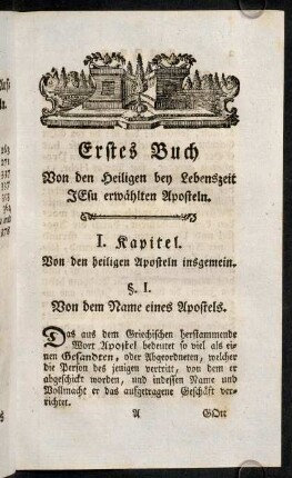 1-262, Erstes Buch.