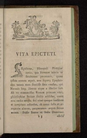 Vita Epicteti.