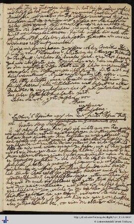 Brief von Joseph von Laßberg an Franz Karl Grieshaber (17.12.1838)