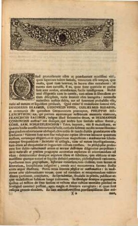 De languore studiorum cum praesentibus litterarum incrementis coniuncto commentatio