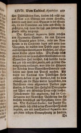 499-505, Der Cardinal Aquaviva hatte indessen vier ...