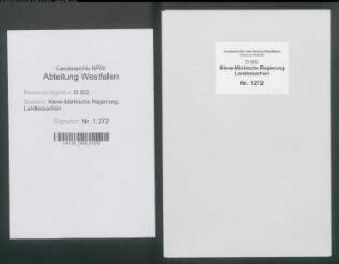 Bestrafung von Eingesessenen der Freiheit Altena durch die Erhebung von Holz- und Hunde-Brüchten