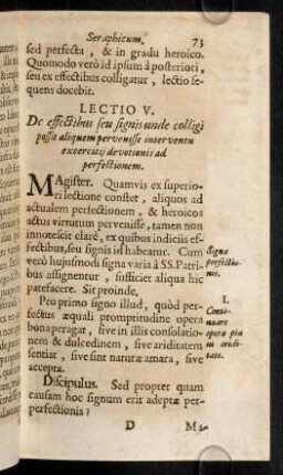73-78, Lectio V