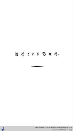 Achtes Buch