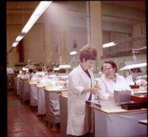 Produktion im Halbleiterwerk Frankfurt (Oder)