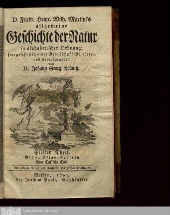 Theil 11, [Abtheilung 1/2]: Von Cas bis Coq : Mit 74 Oktav-Kupfern