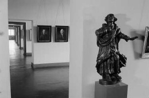 Blick in die Ausstellungsräume des Bildermuseums im Gebäude des ehemaligen Reichsgerichtes in Leipzig