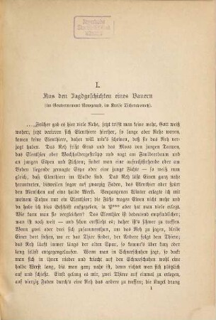 Skizzen und Erinnerungen