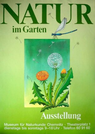 Plakat "Natur im Garten"
