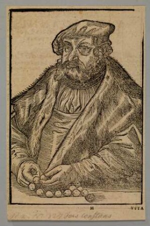 Bildnis des Johann Friedrich I. von Sachsen