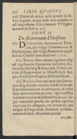 Caput II. De Accentuum Divisione